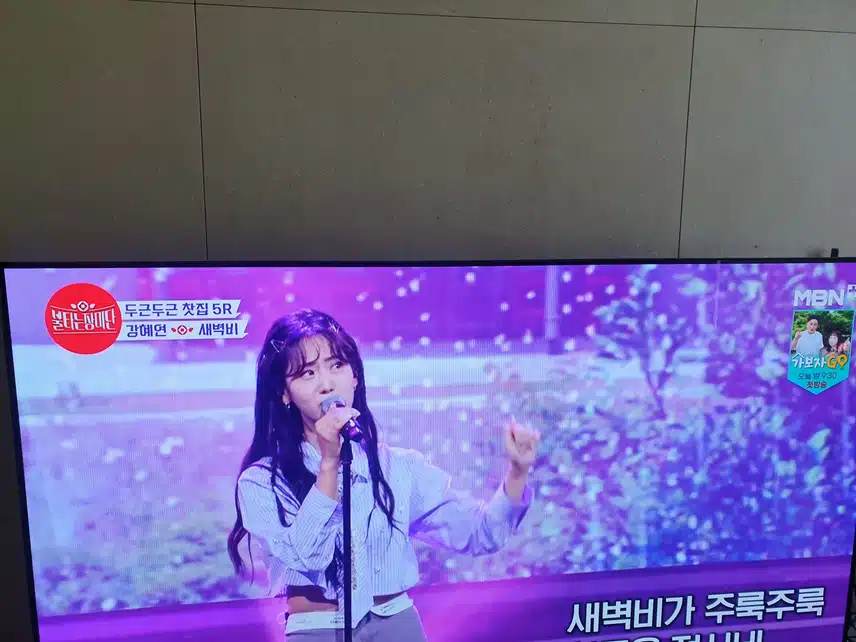 혜연님의 파워풀한  '새벽비'무대 최고라고 생각해요!