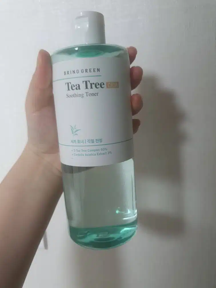 브링그린 티트리 시카 수딩토너 후기
