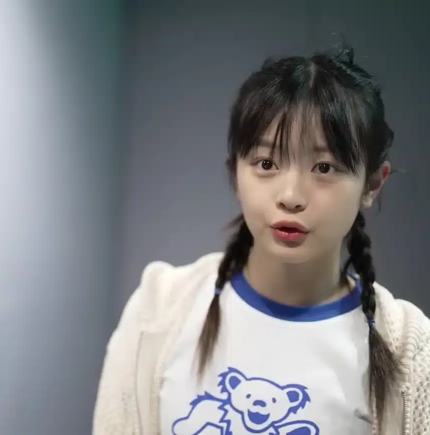 하니 이때 녹음실에서 너무 귀여웠어요