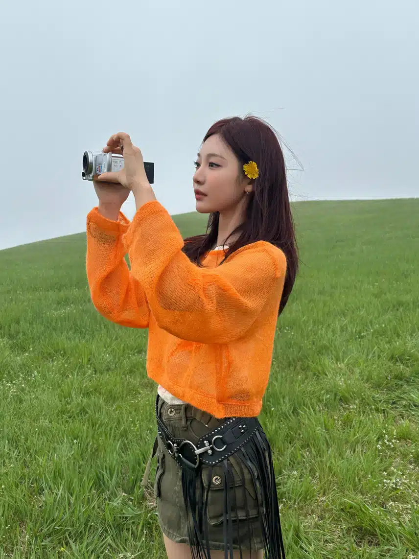 닝닝도 해바라기🌻처럼 예쁘다🩷