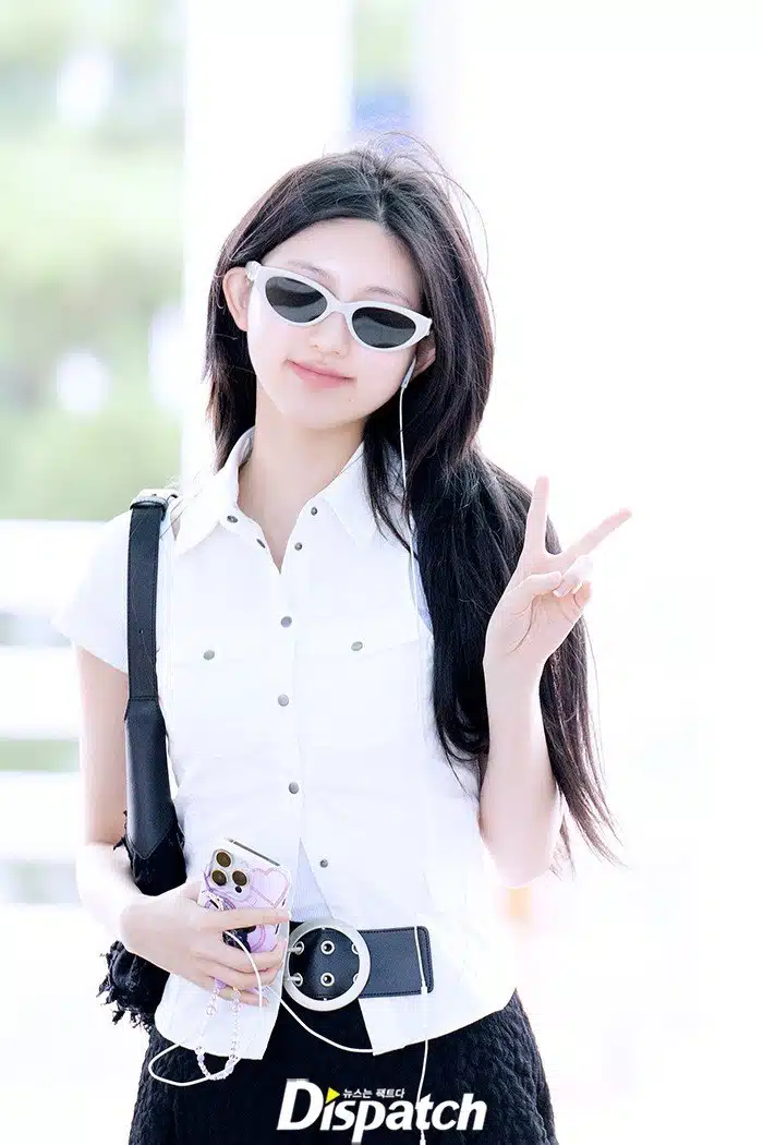 선글라스도 귀엽게 소화하는 가을🧡
