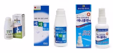소독에 빨간약은 옛말… 요즘엔 ‘무색 살균소독액’ 쓴다
