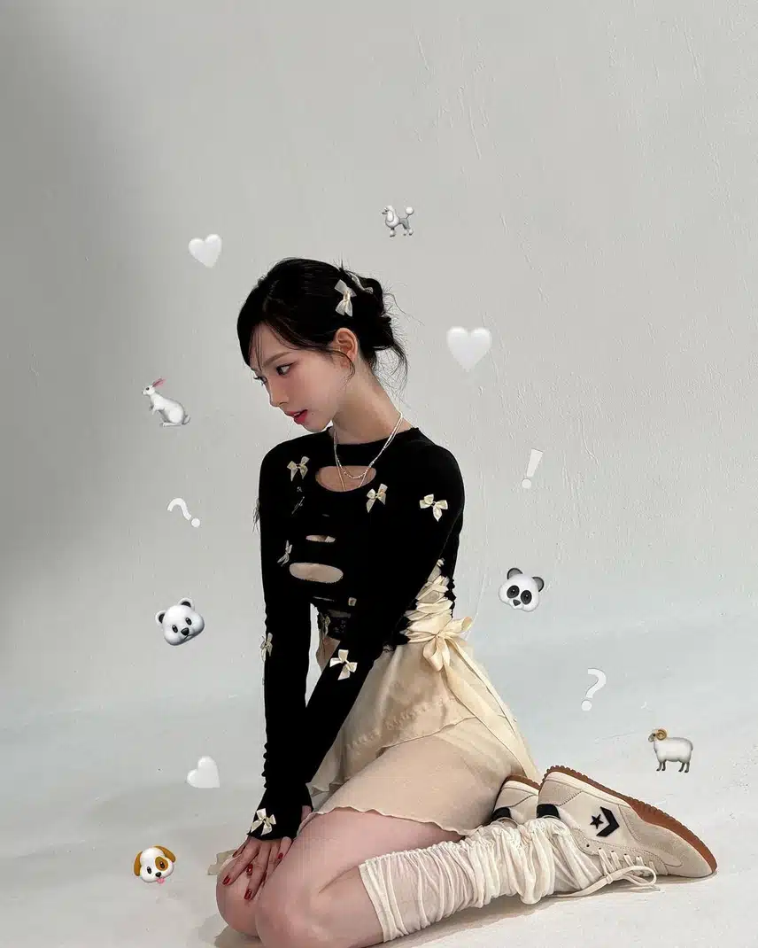 카리나 컨버스 화보 인스타 업