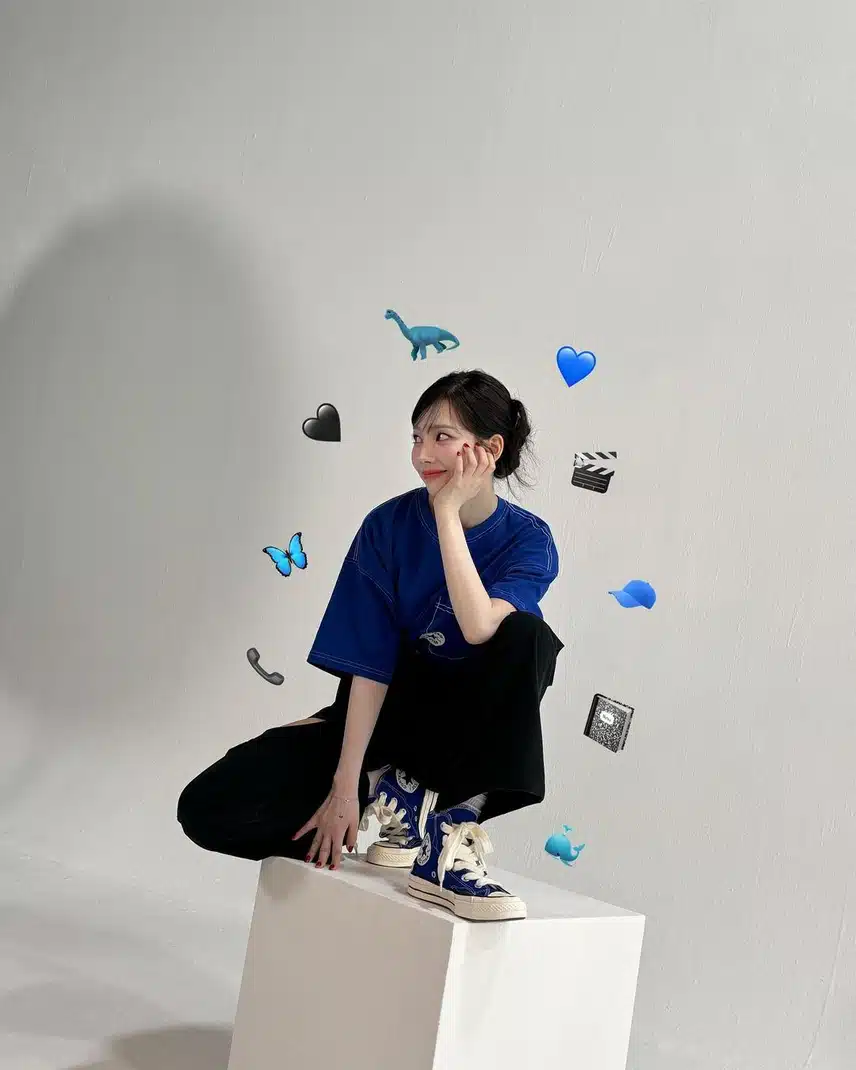 카리나 컨버스 화보 인스타 업