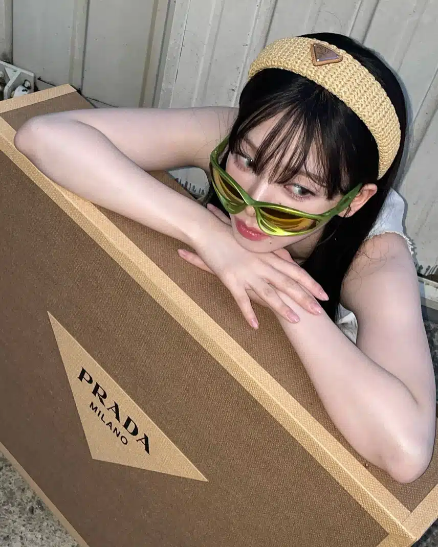 프라다 카리나 인스타 업뎃!
