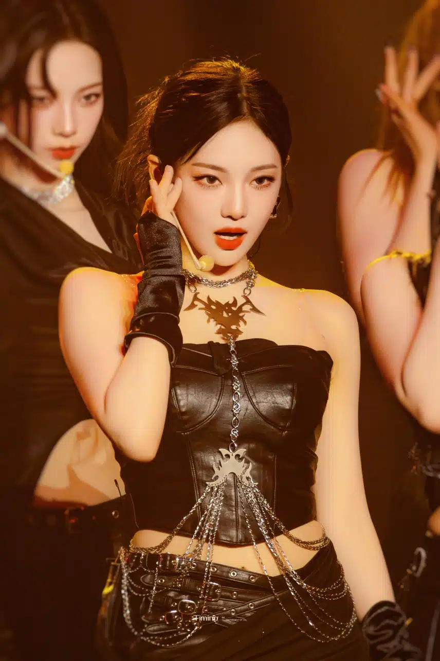 무대 위의 닝닝 완전 고트해🖤✨️