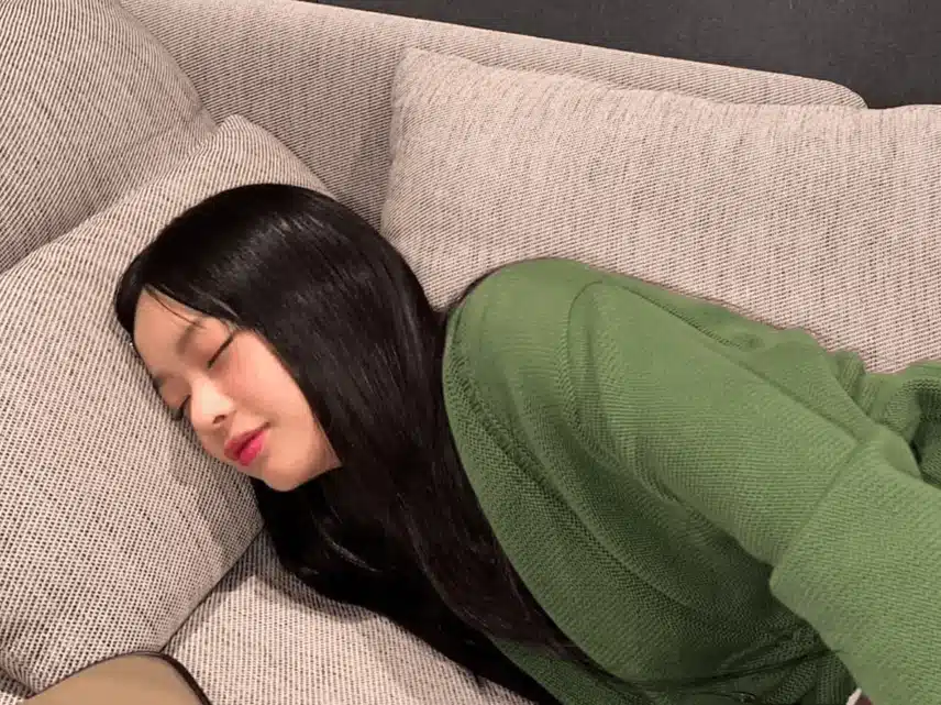 자는 모습도 그저 귀여운 하니~