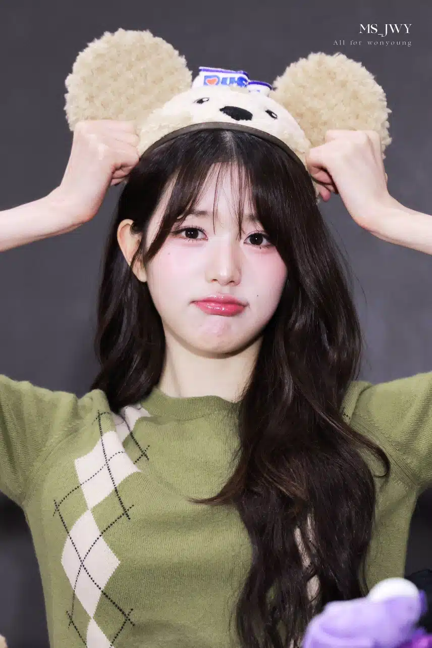 쥐가 되어 삐진 장원영ㅠ