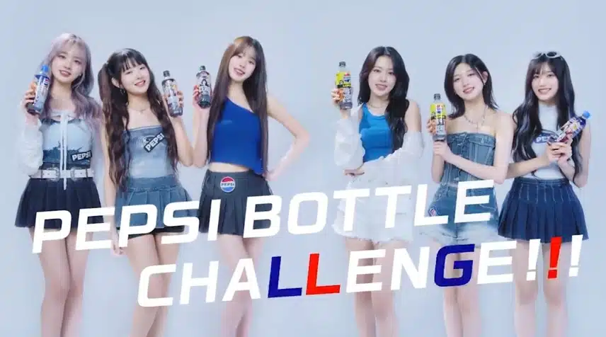 일본 펩시 제로 광고 아이브🥤🧊