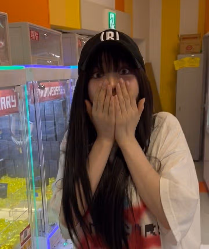 인형뽑기해서 신난 카리나ㅎㅎ
