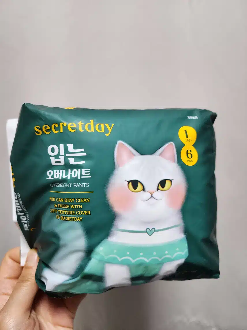 시크릿데이 입는 오버나이트 L사이즈