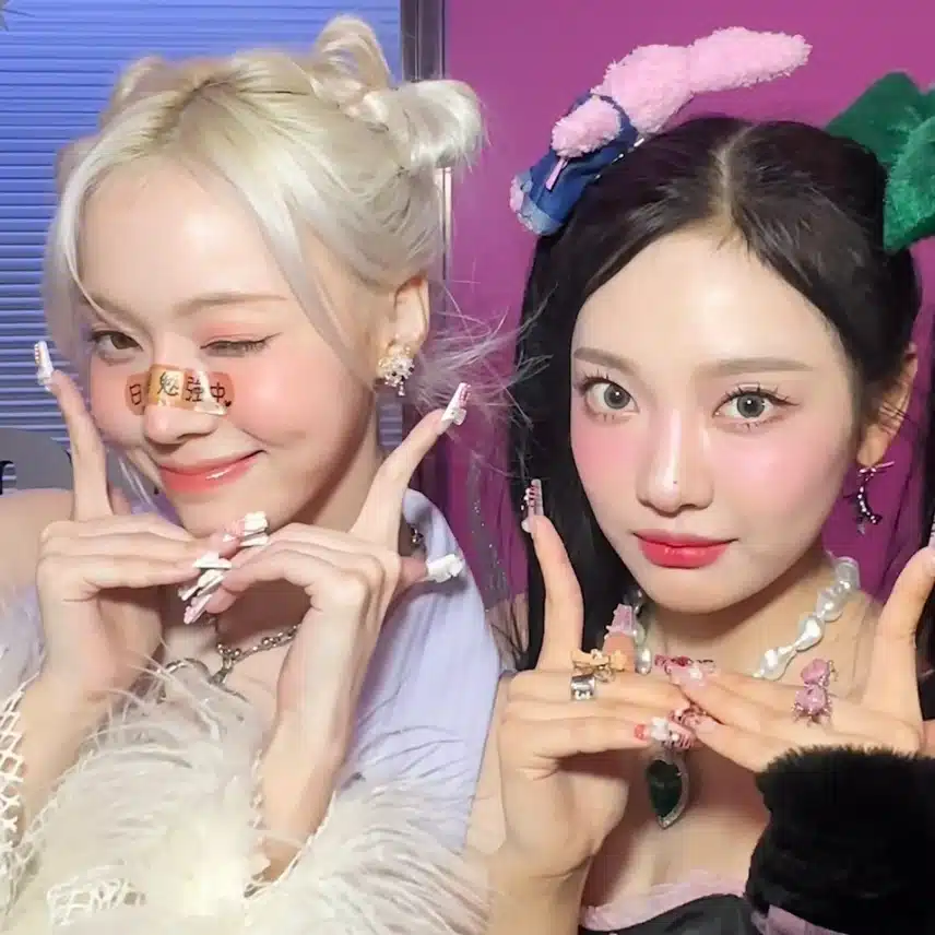 귀여운 밍밍즈~ 윈터, 닝닝!