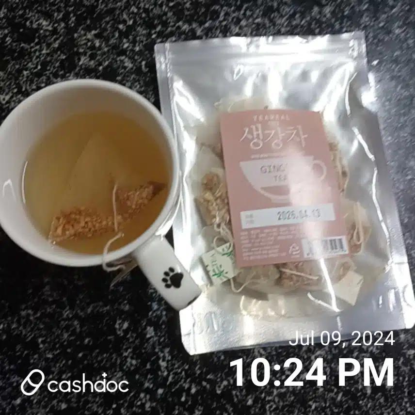 따뜻한 생강차로 지긋지긋한 비염을 다스려요