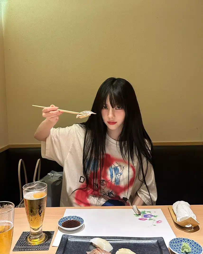 카리나 도쿄 진짜 확실하게 즐긴듯ㅋㅋ