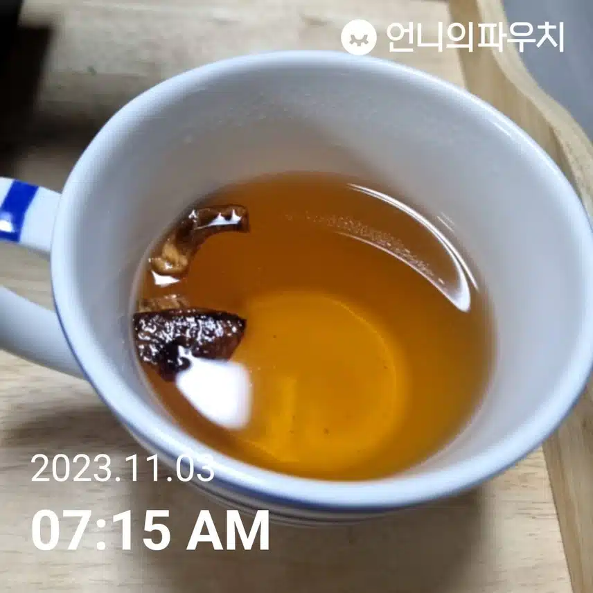 돼지감자물로 ~