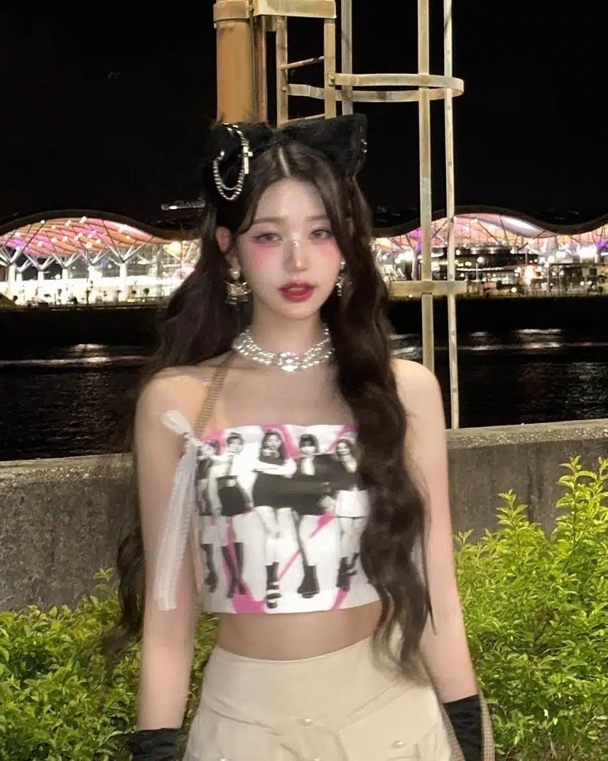 고양이 장원영 말이 안되는 미모