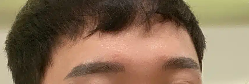 관리 안되는 남자문썹 눈썹 문신으로 해결했어요!
