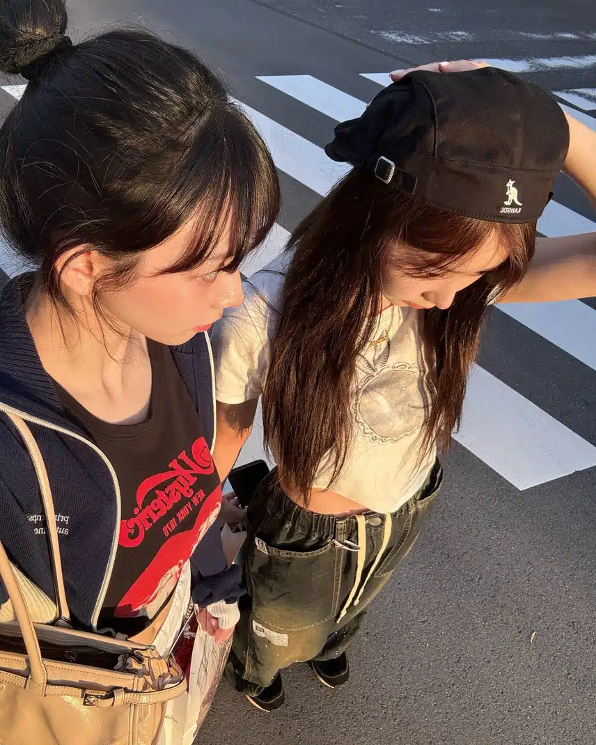 도쿄에서 지젤과 카리나🤝