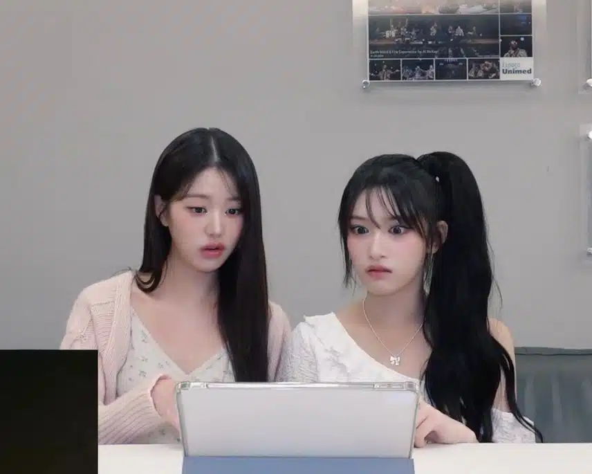 케이윌 뮤비 보고 놀란 원영, 이서 ㅋㅋㅋㅋ