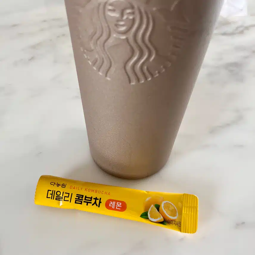 🍋 아이스 레몬 콤부차