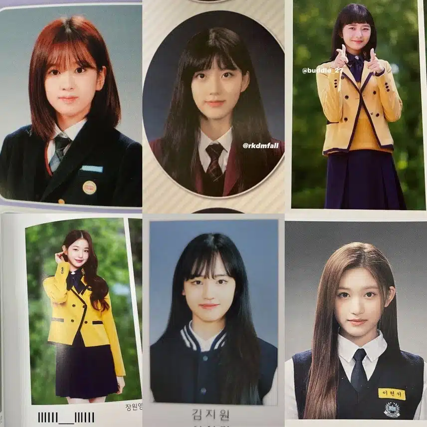 아이브 졸업사진 한눈에보기👀