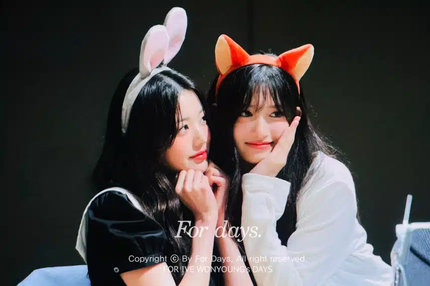 원영, 이서 완전 닉주디 🐰🦊