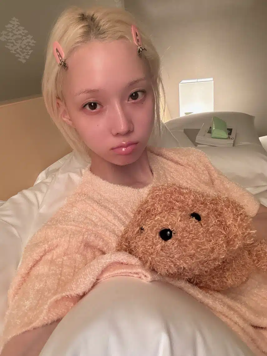 초코푸들🐶이된 윈터ㅋㅋ
