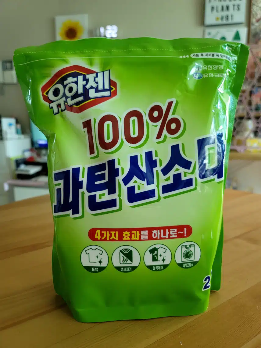 💯% 과탄산소다 샀어요