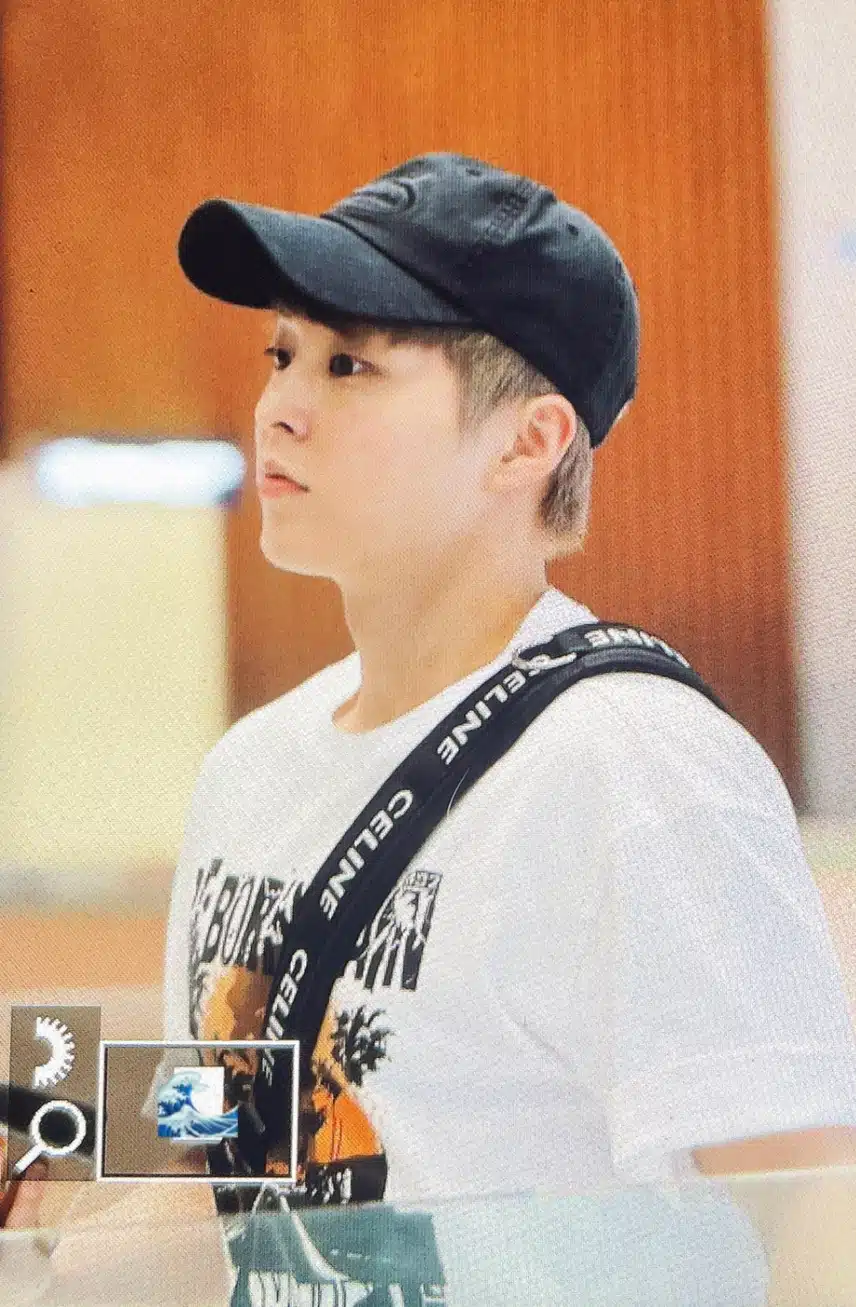 시우민 인천 출국 프리뷰 240713