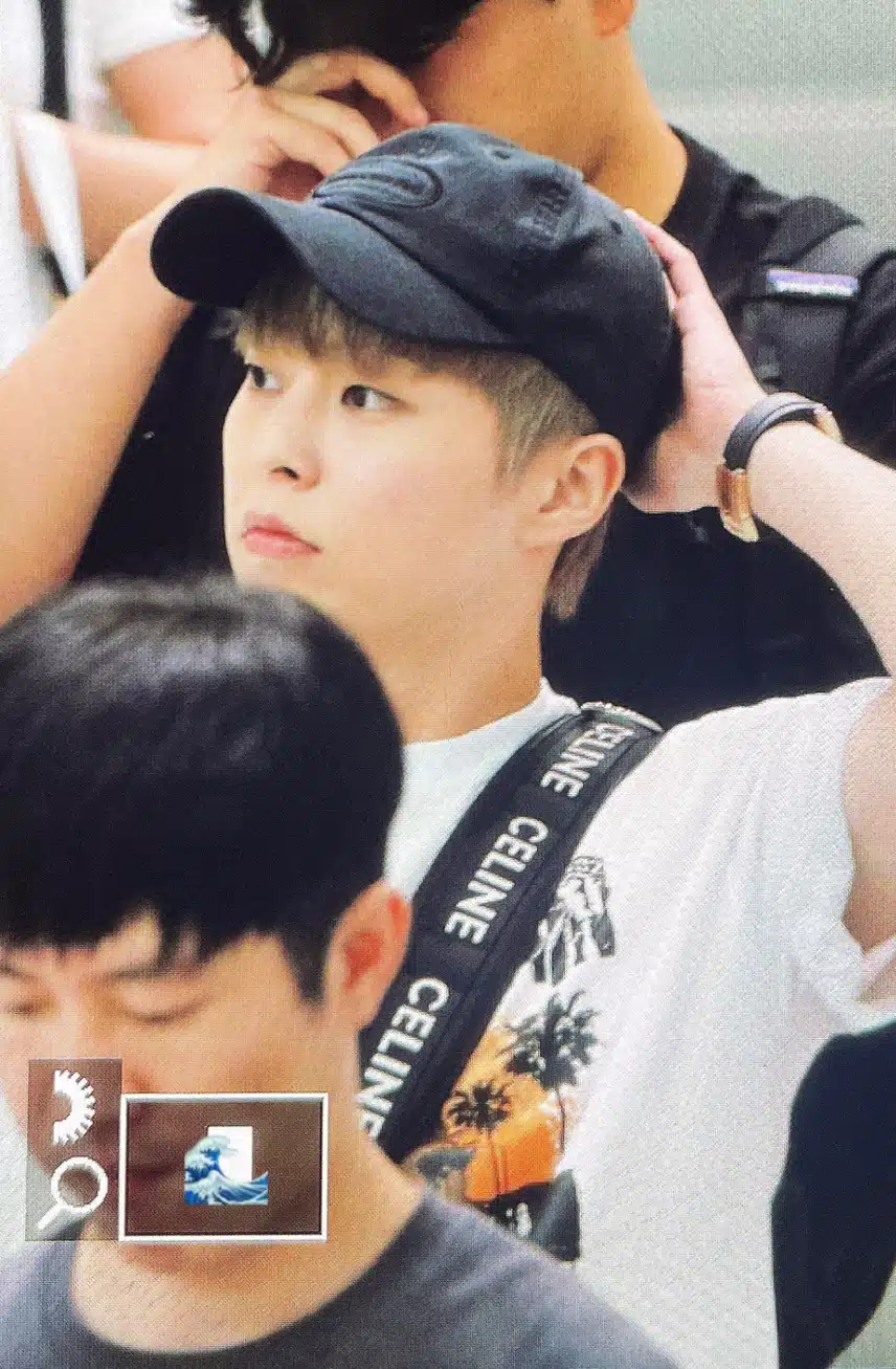 시우민 인천 출국 프리뷰 240713