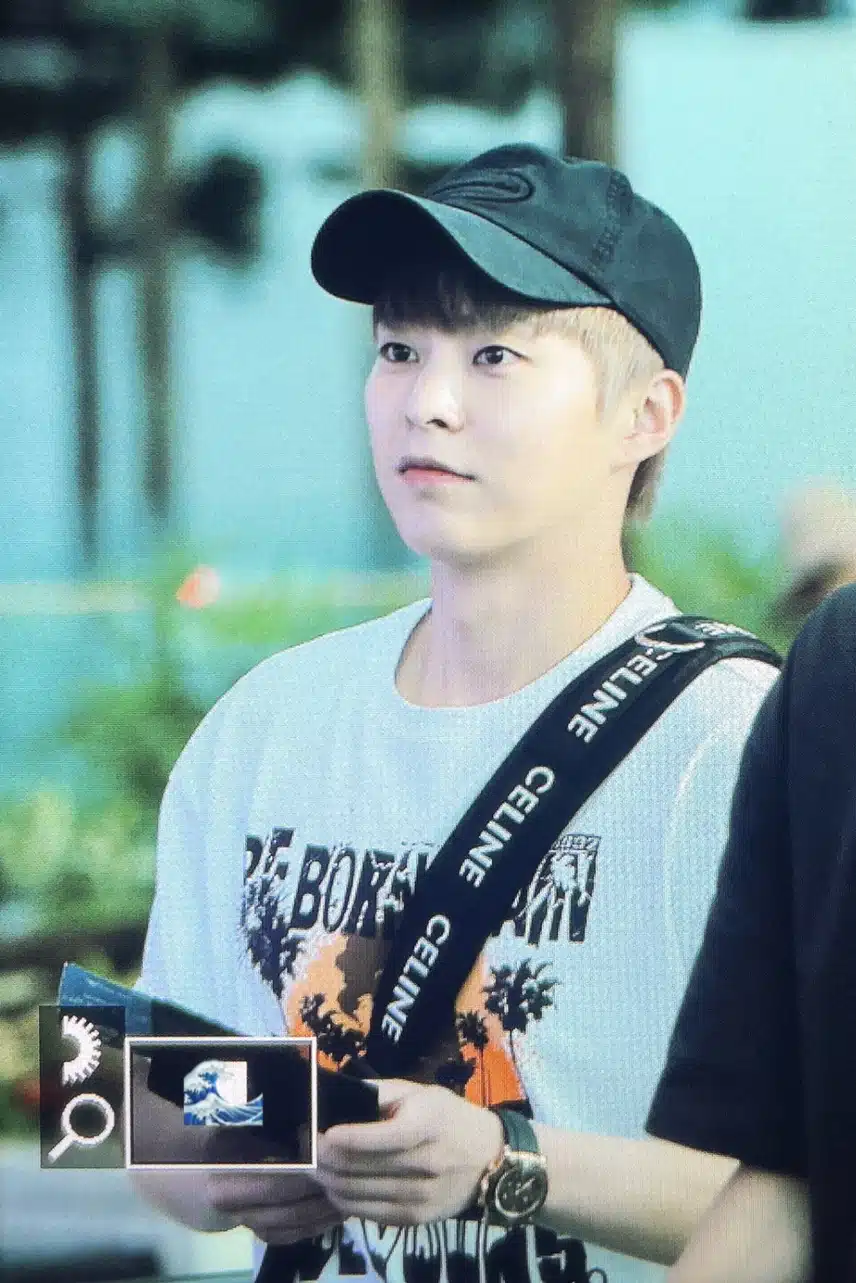 시우민 인천 출국 프리뷰 240713