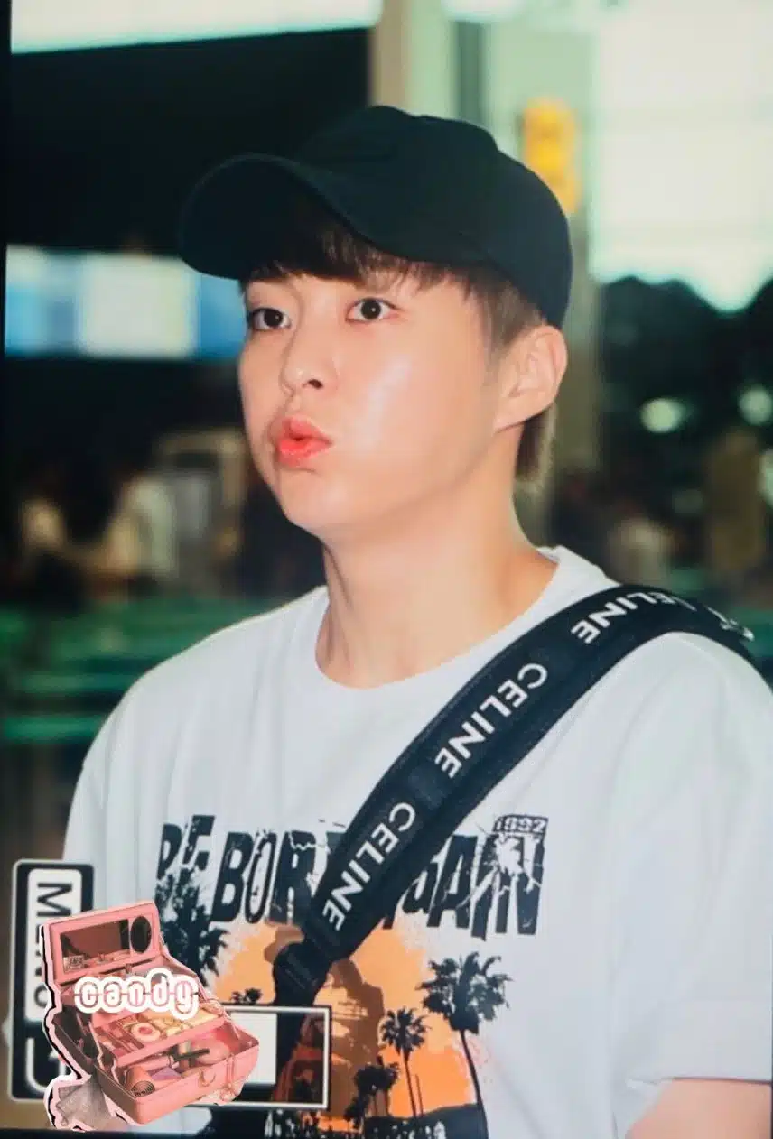 시우민 인천 출국 프리뷰 240713