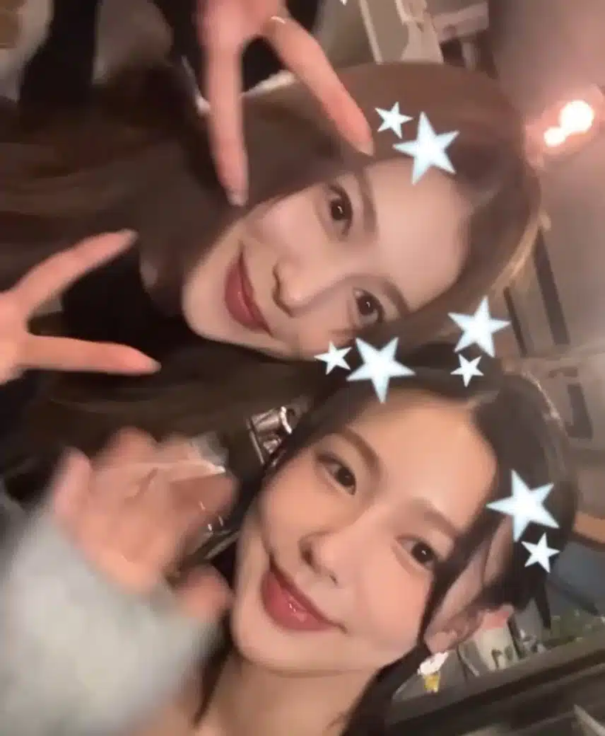 이뿐 사람들끼리 친하네✌🏼😆