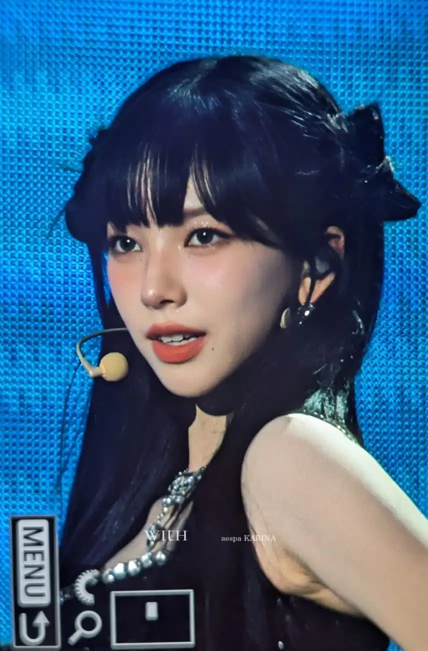 카리나 귀여운 헤어스타일^^)