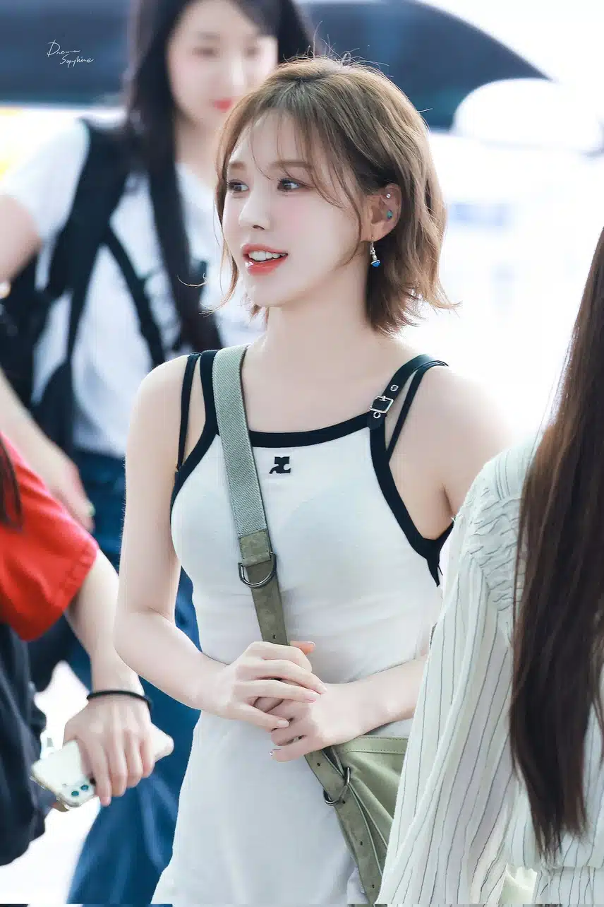 굉장히 이뻤던 웬디 공항 착장