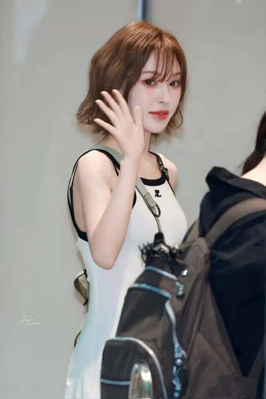 굉장히 이뻤던 웬디 공항 착장