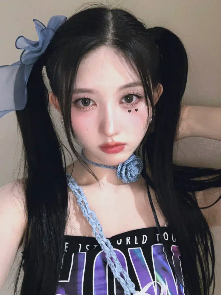 양갈래 가을 초귀여운 레어 사진