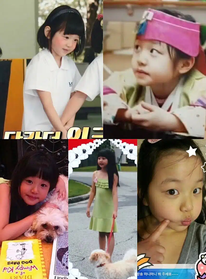 만두 같은 아기 장원영 진심 귀엽다....