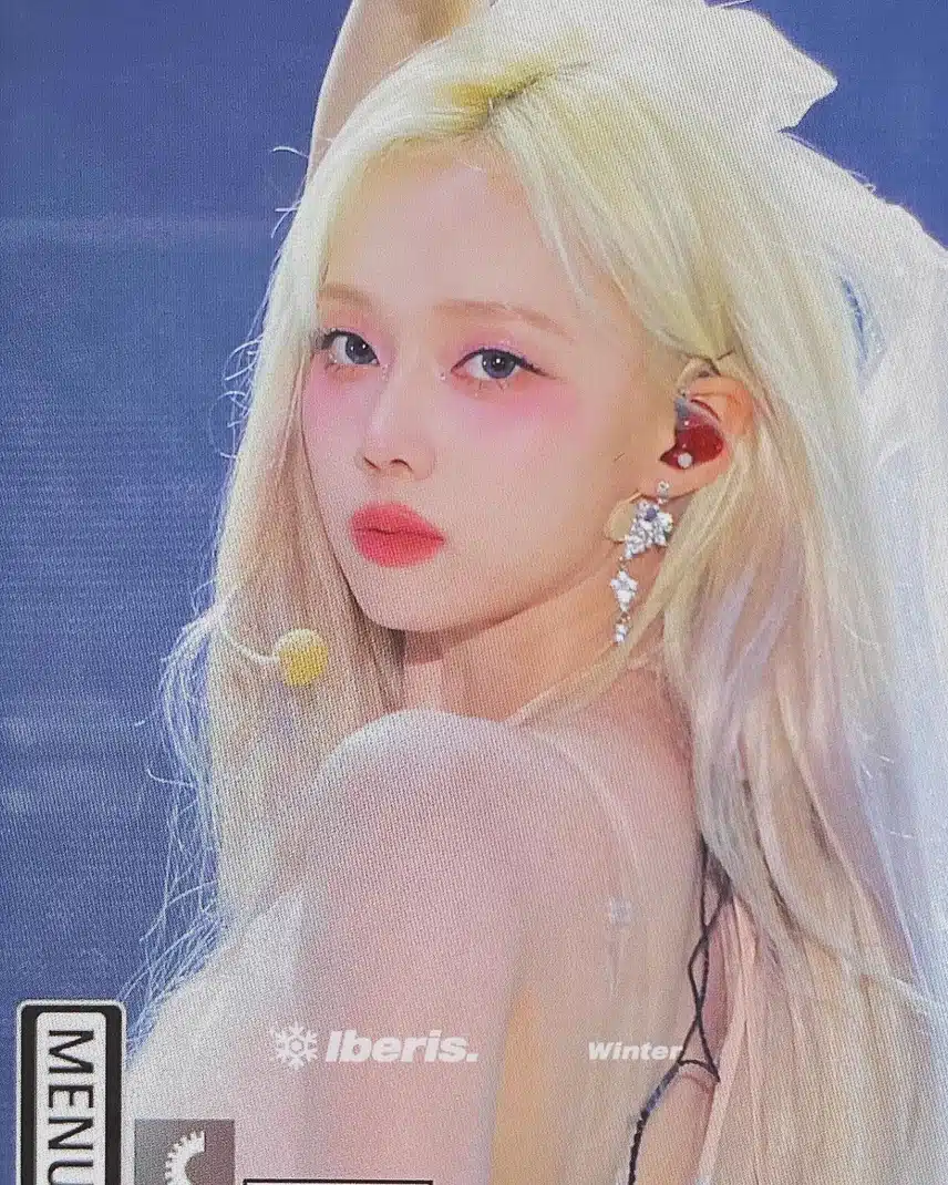 윈터가 인스타에올린 홈마 사진😲