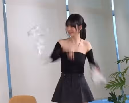 카리나님의 비닐봉지 플러팅ㅋㅋㅋ