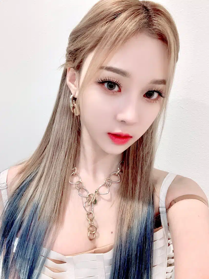 투톤머리 윈터의 성장💛🩵