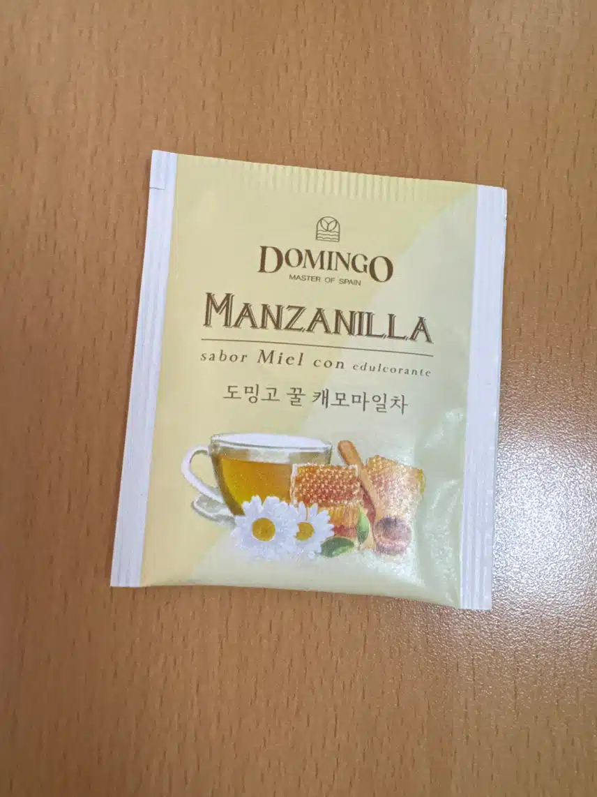 제로칼로리 도밍고 꿀캐모마일차