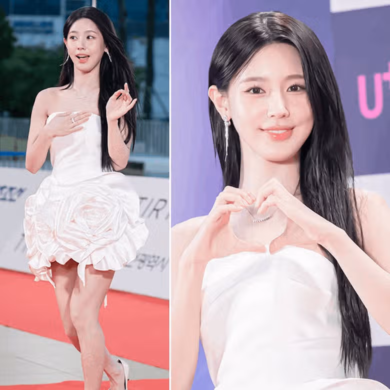 청룡시리즈 어워즈에 참석한 미연