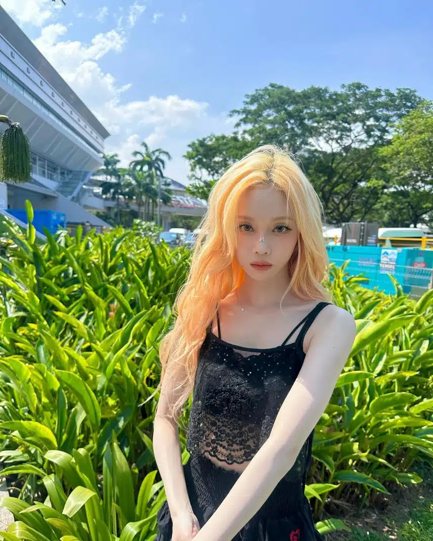 싱가포르에서 윈터 인스타 업