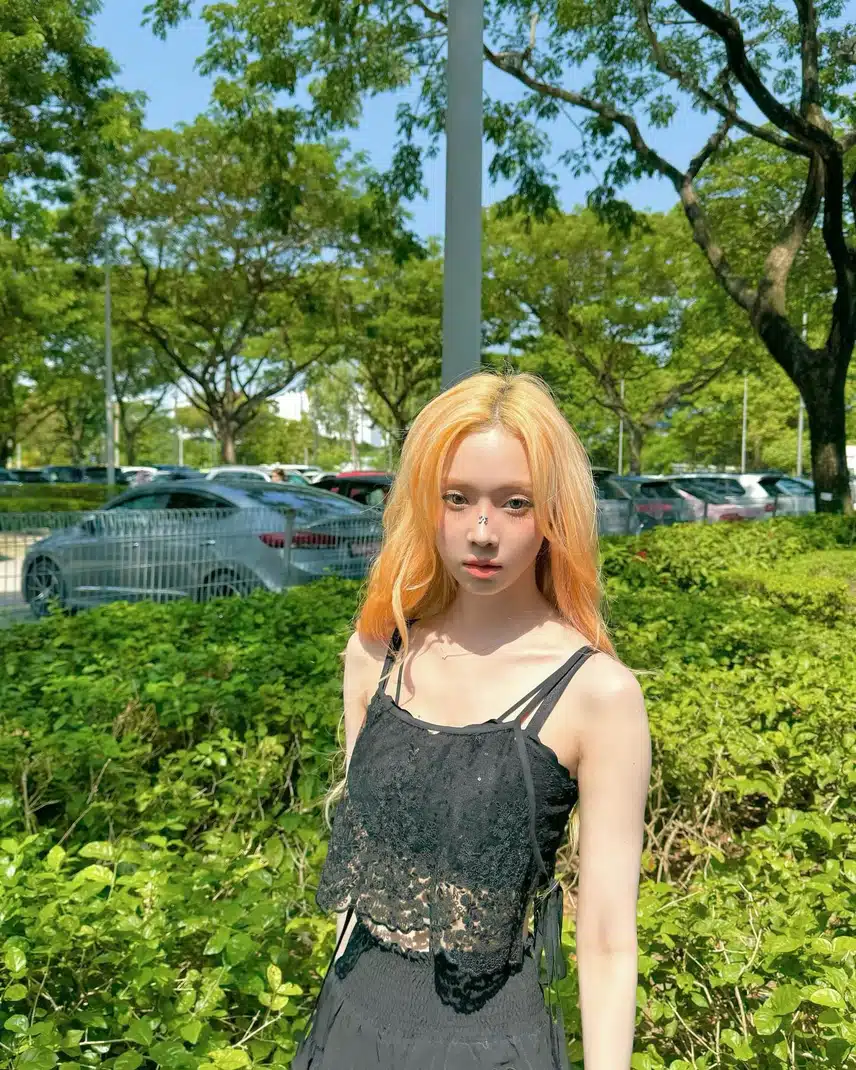 싱가포르에서 윈터 인스타 업