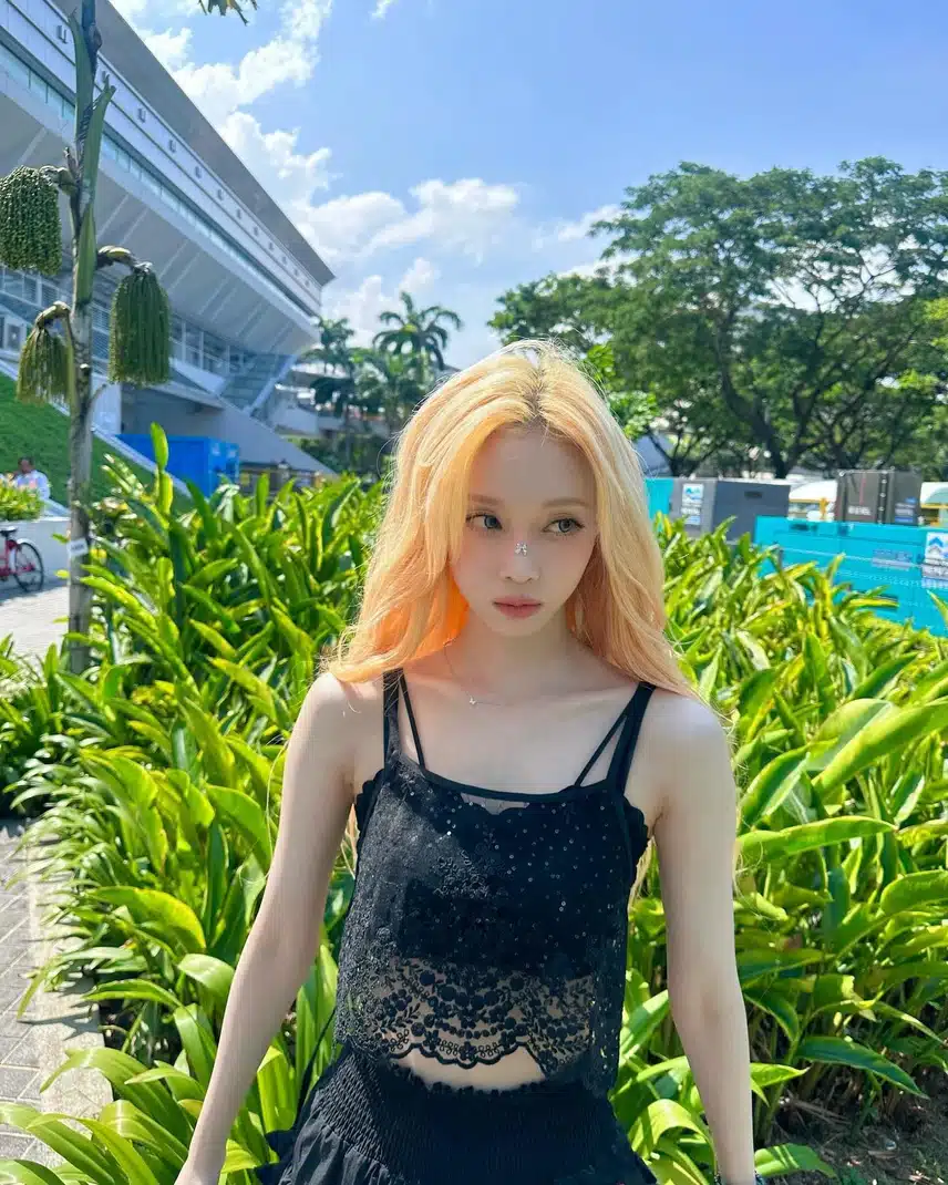 싱가포르에서 윈터 인스타 업