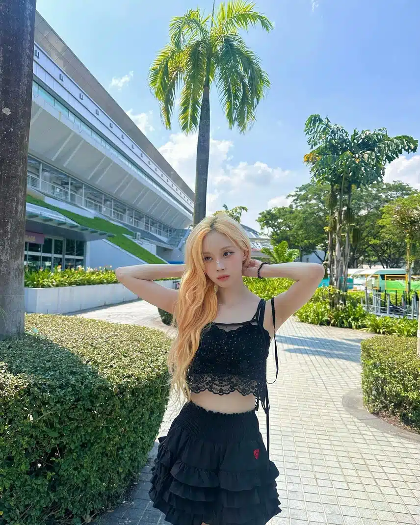 싱가포르에서 윈터 인스타 업