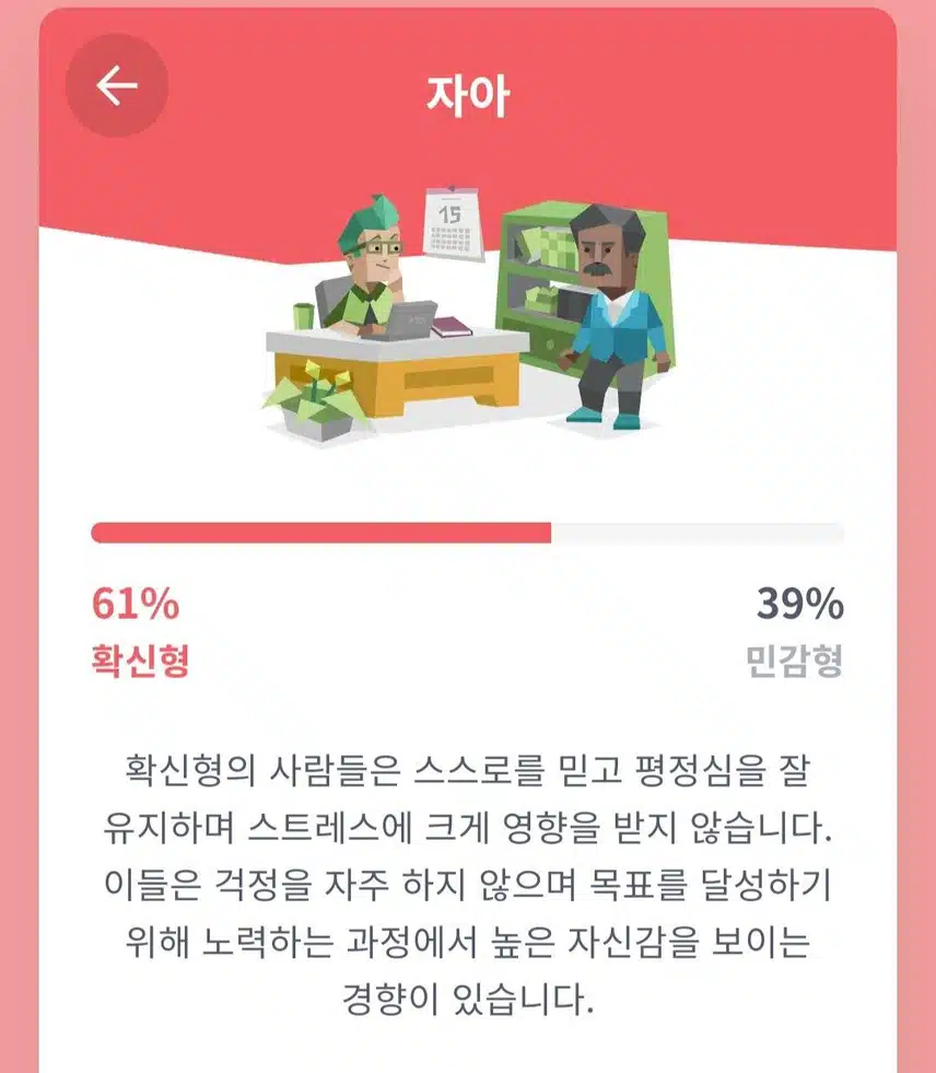 통솔자형^^딱 맞는 것 같아요.