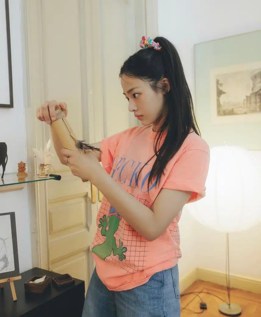 데뷔초 뉴진스 모습들🧡🧡