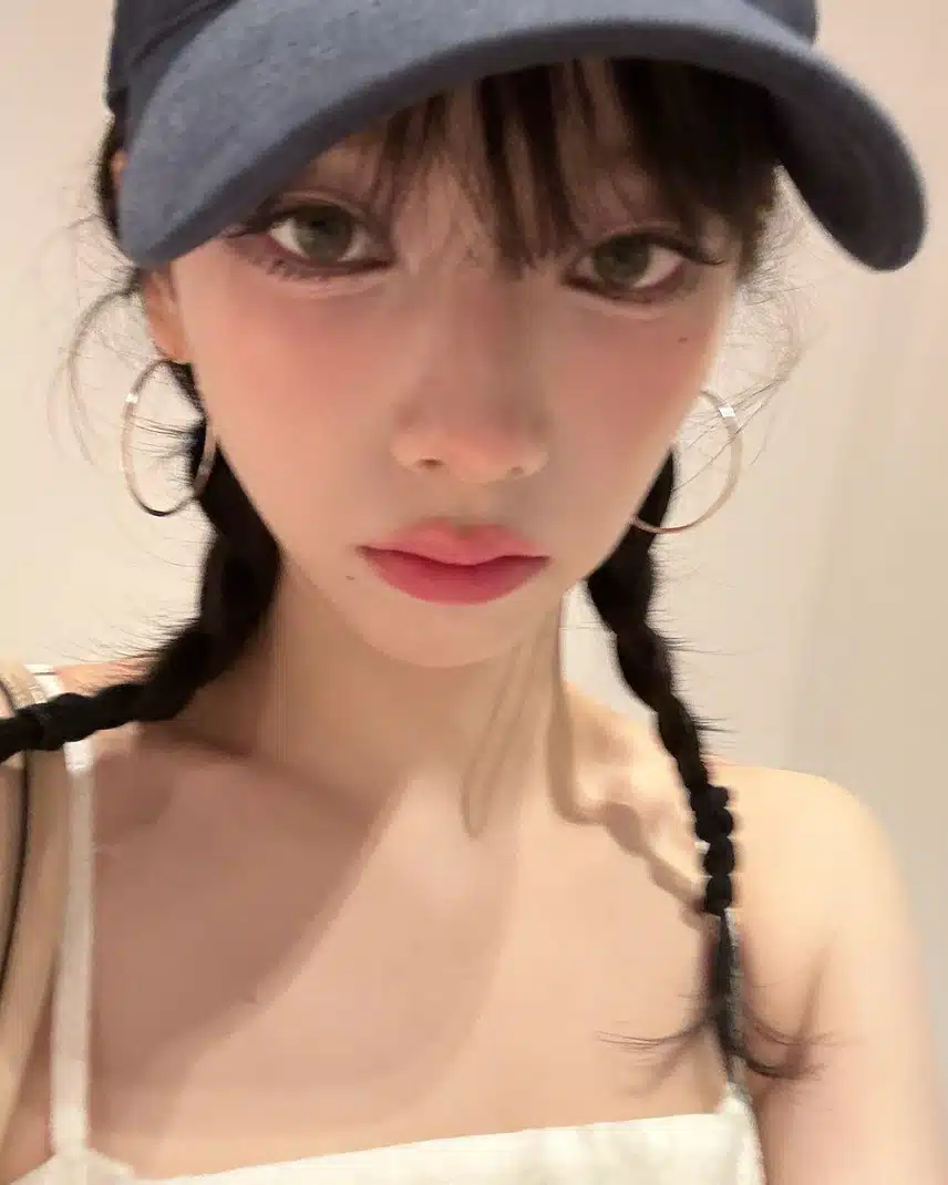 양갈래 카리나 소녀같고 귀여워😍